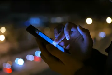 Smartphone dark